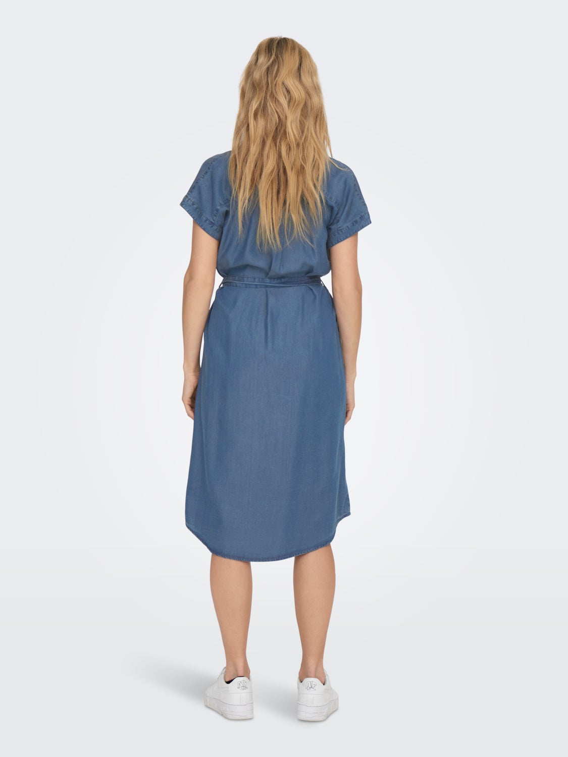 Short sleeved Denim Dress