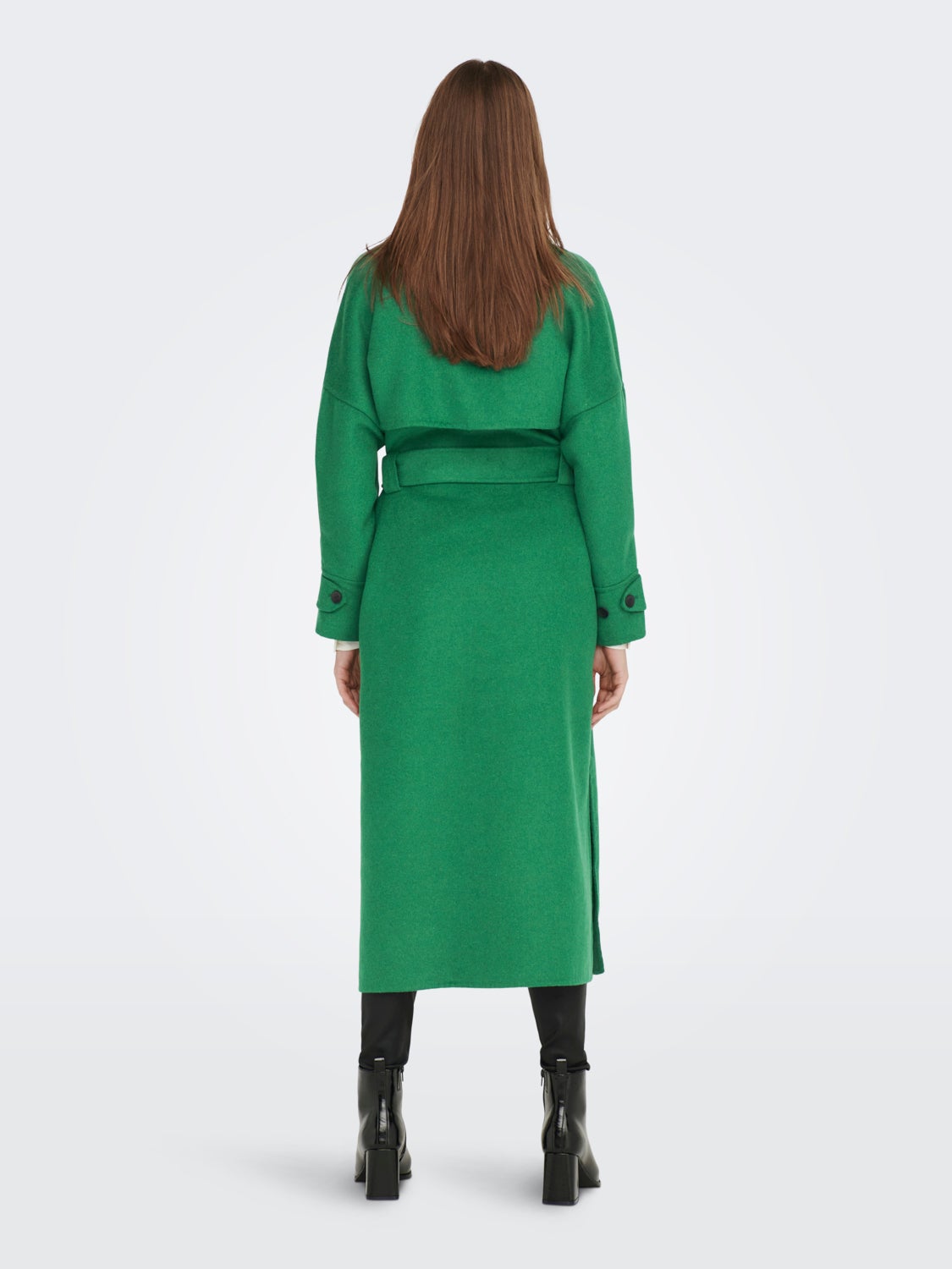 Hand made Long Wool Coat