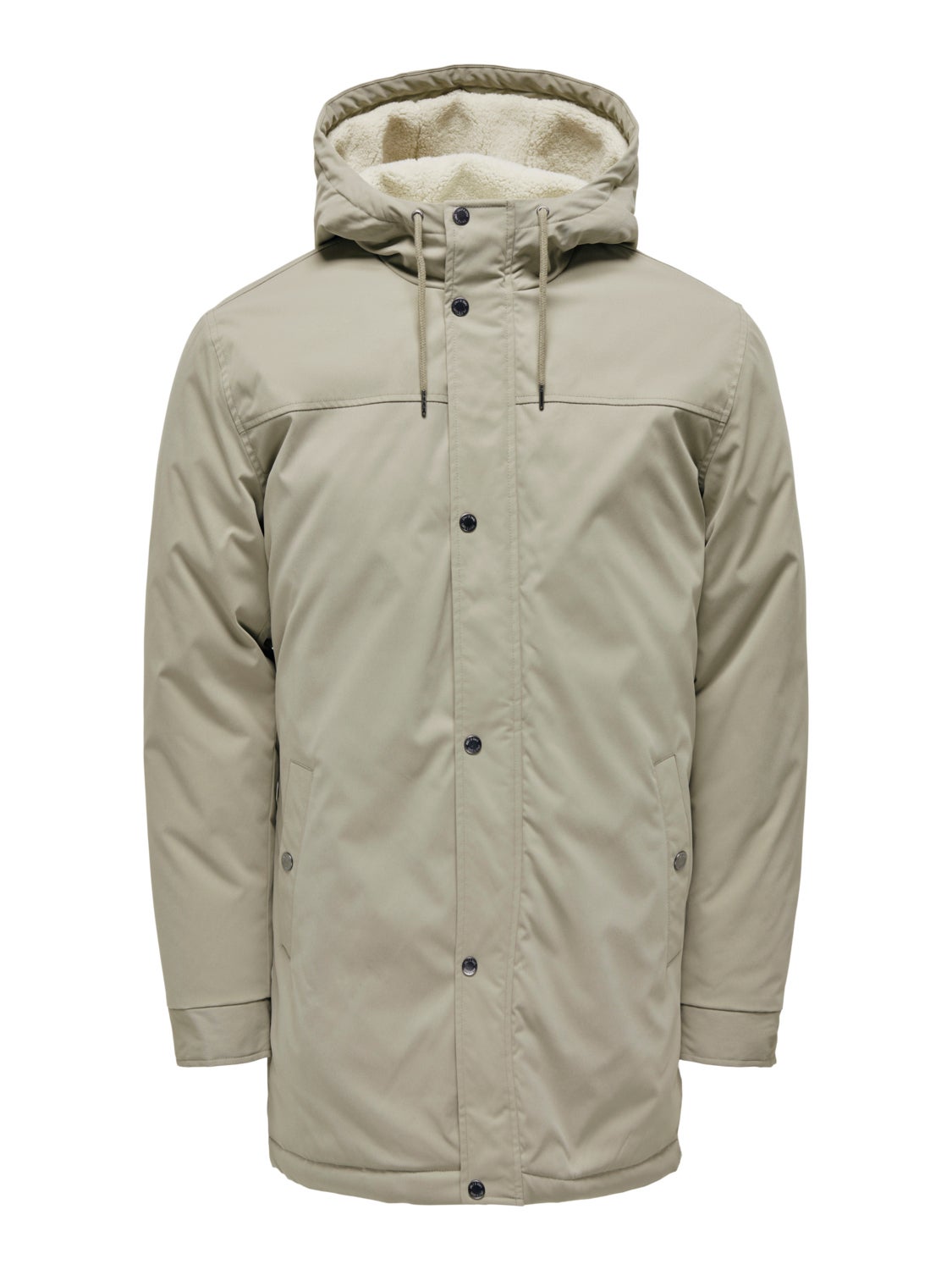 Hooded parka jacket