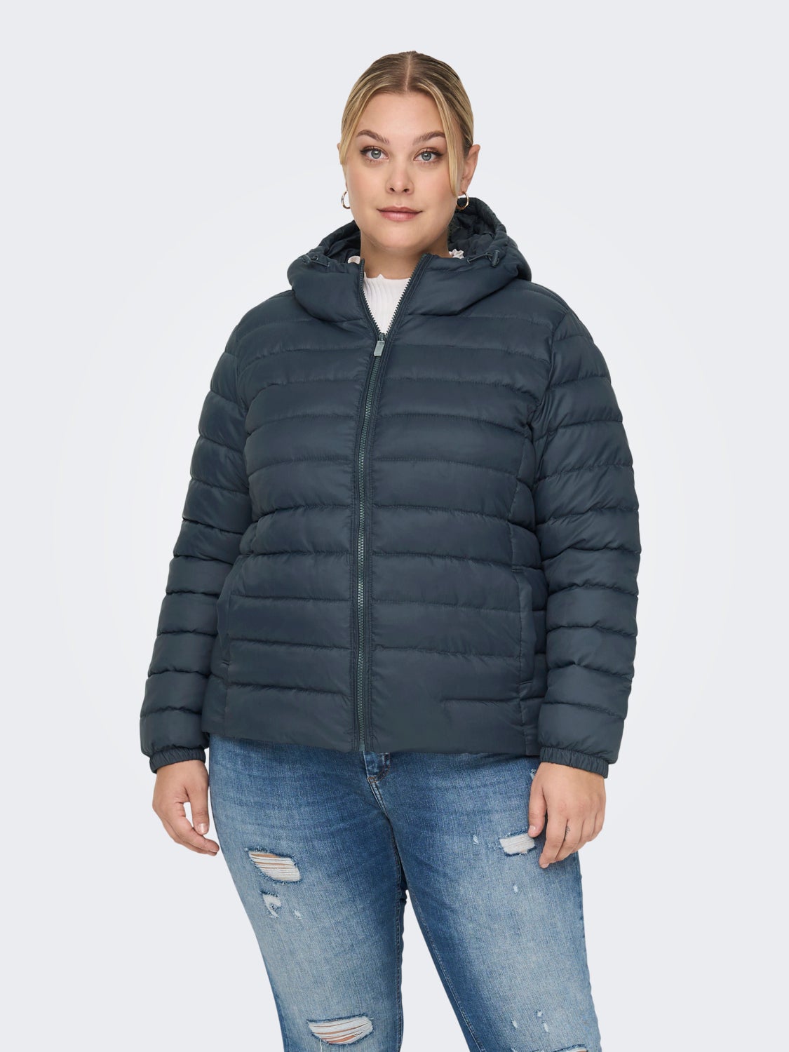 Curvy short Quilted jacket