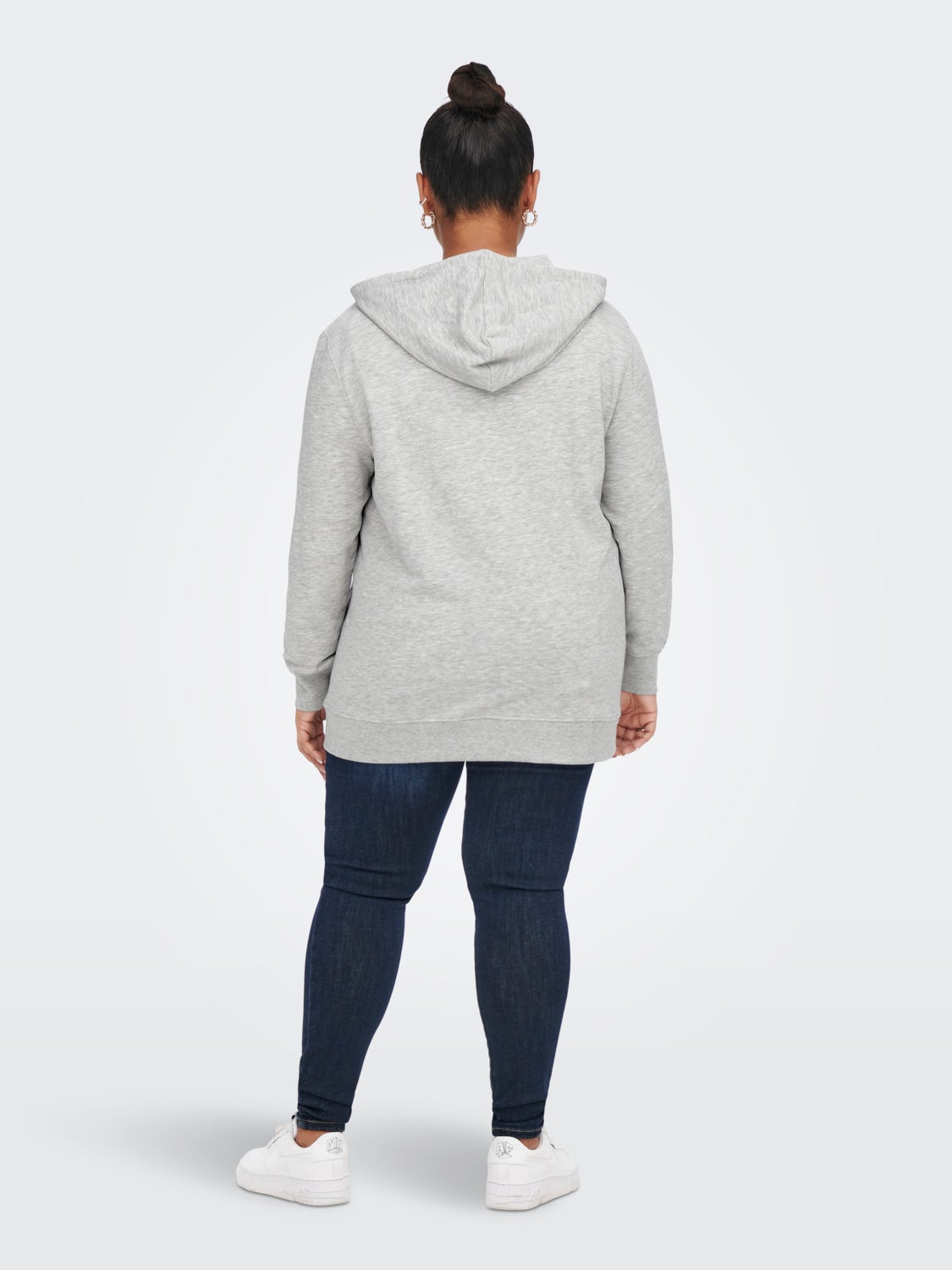 Curvy printed Hoodie