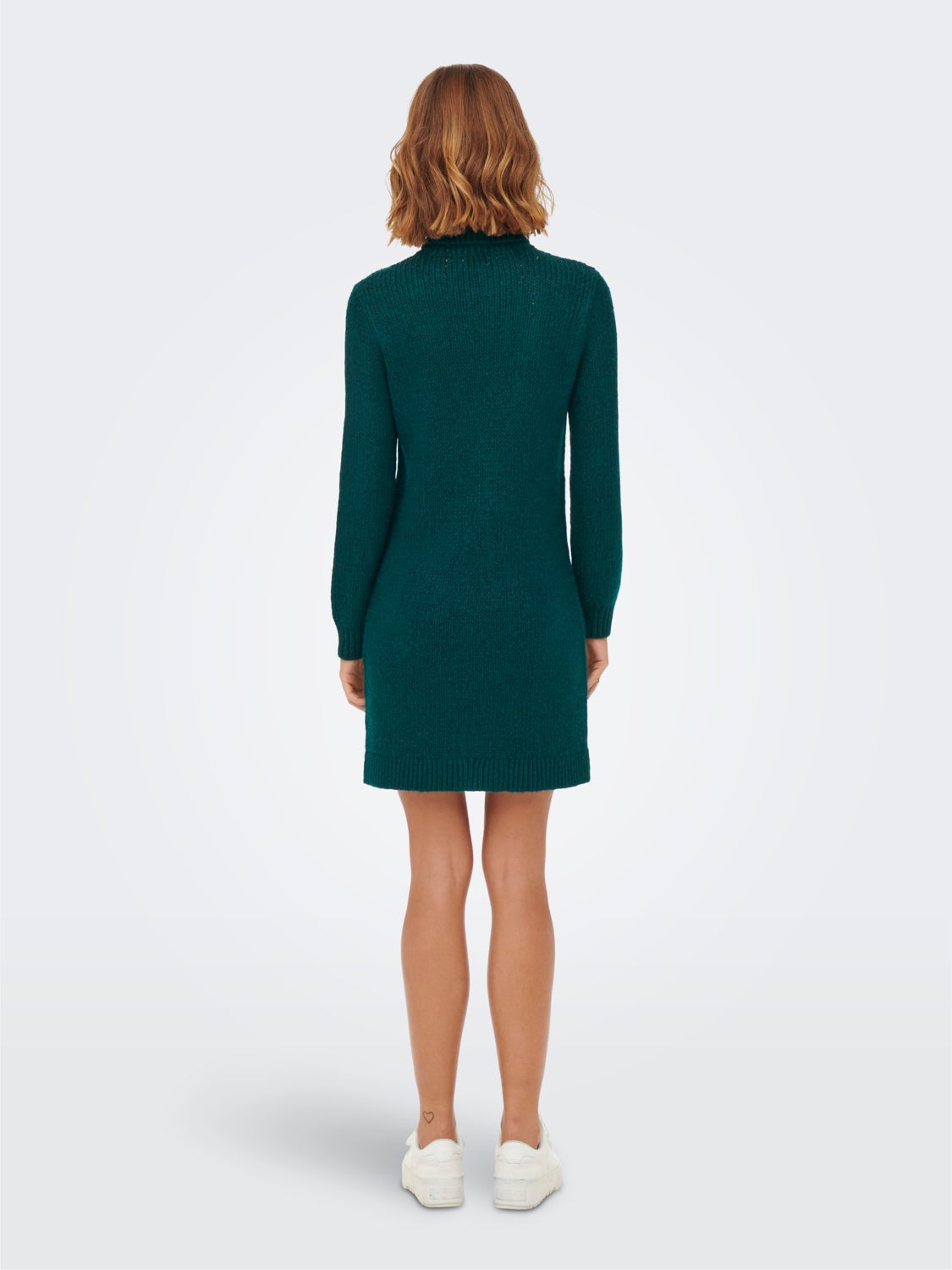 Roll Neck Knitted Dress