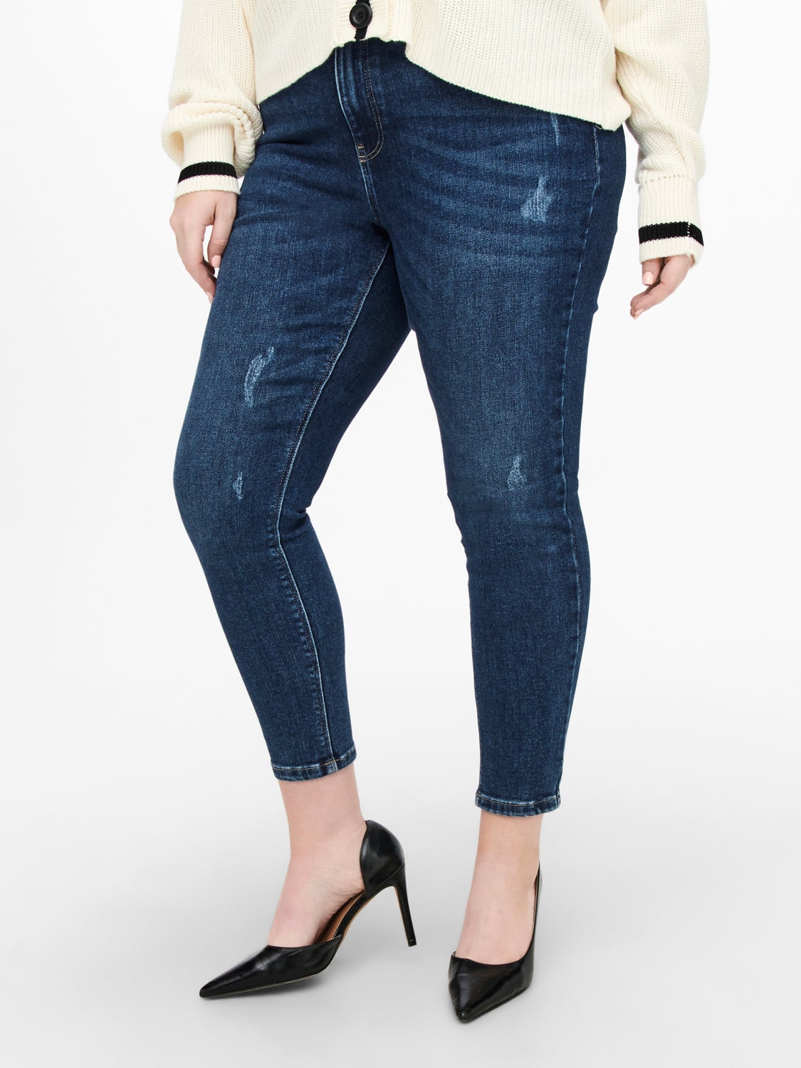 Curvy CARKila life hw Skinny fit jeans