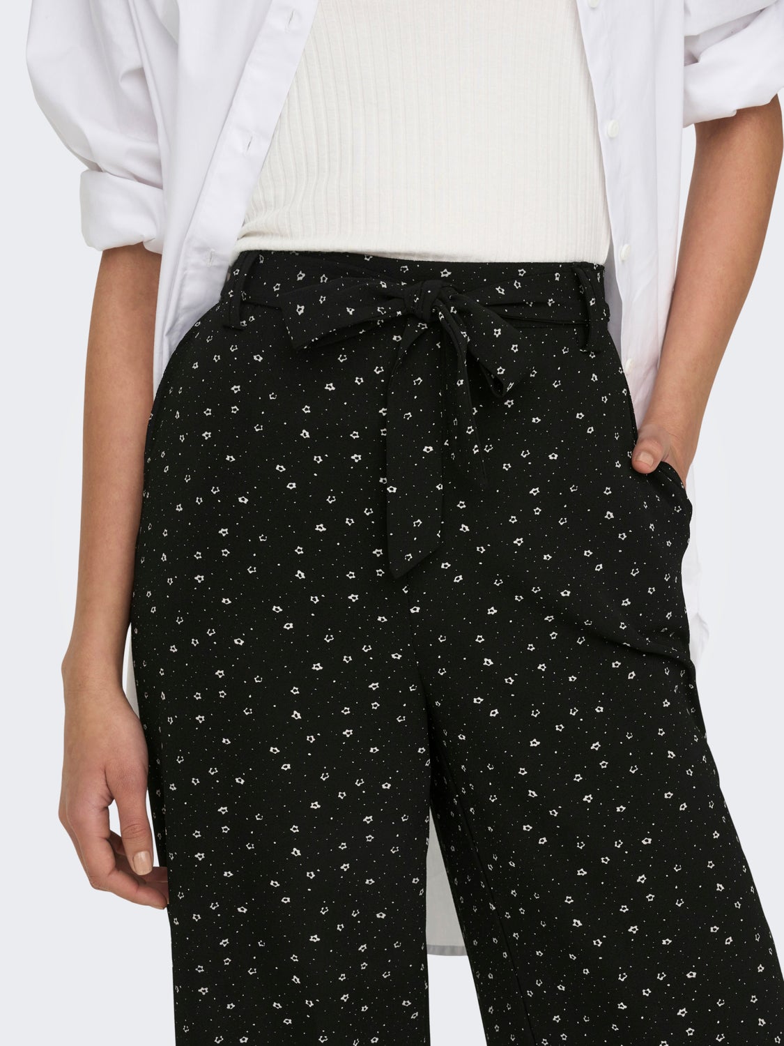 Patterned Trousers