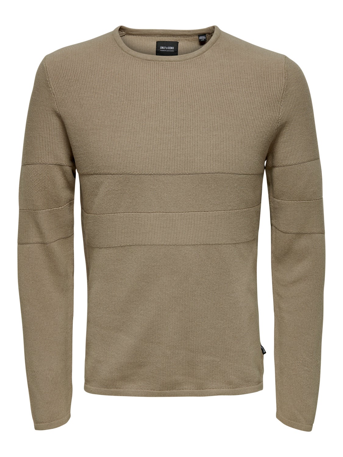 Round neck knitted Pullover