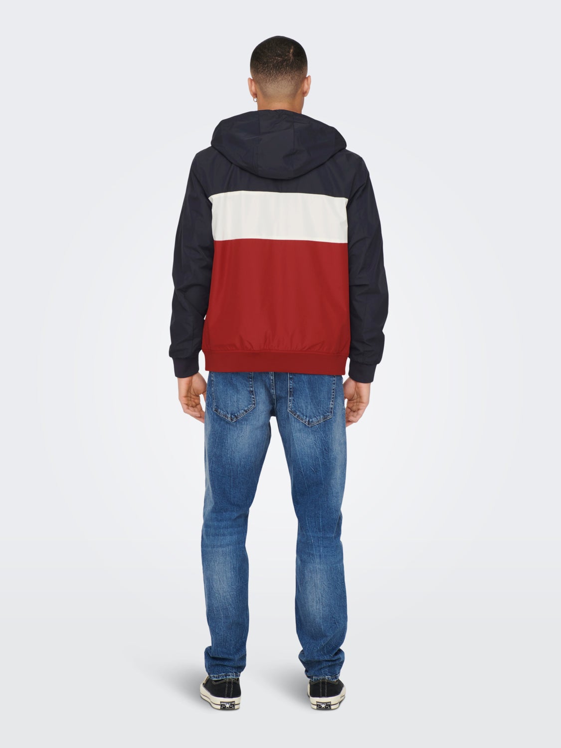 Shell jacket with hood