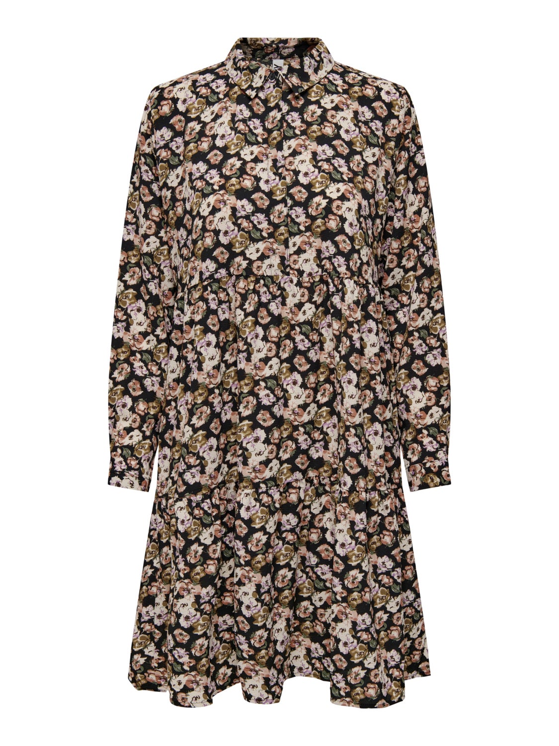 Mini dress with print