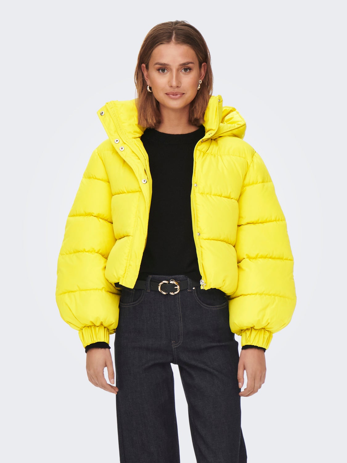 Short zip Puffer Jacket
