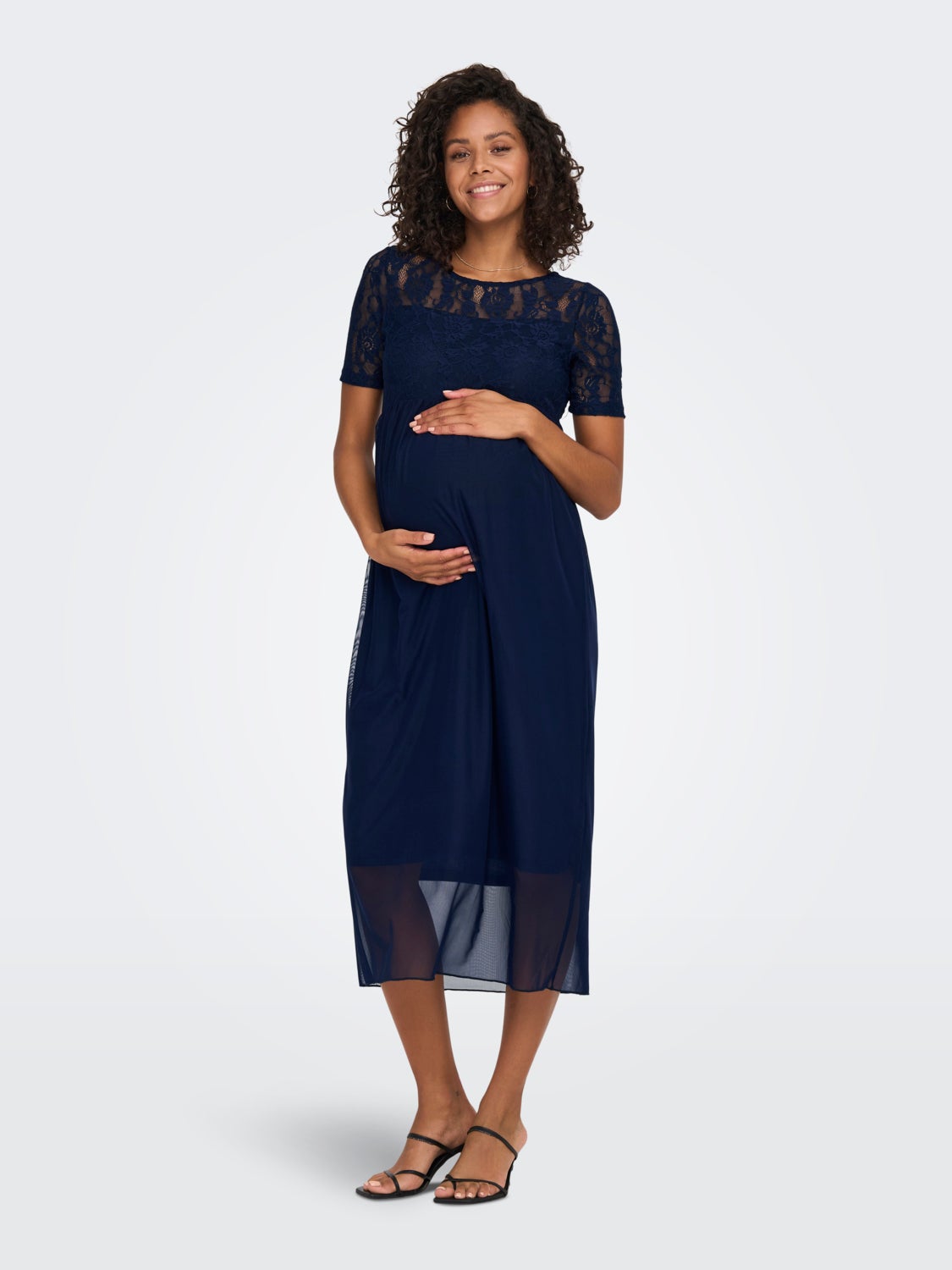 Mama Mesh Midi dress