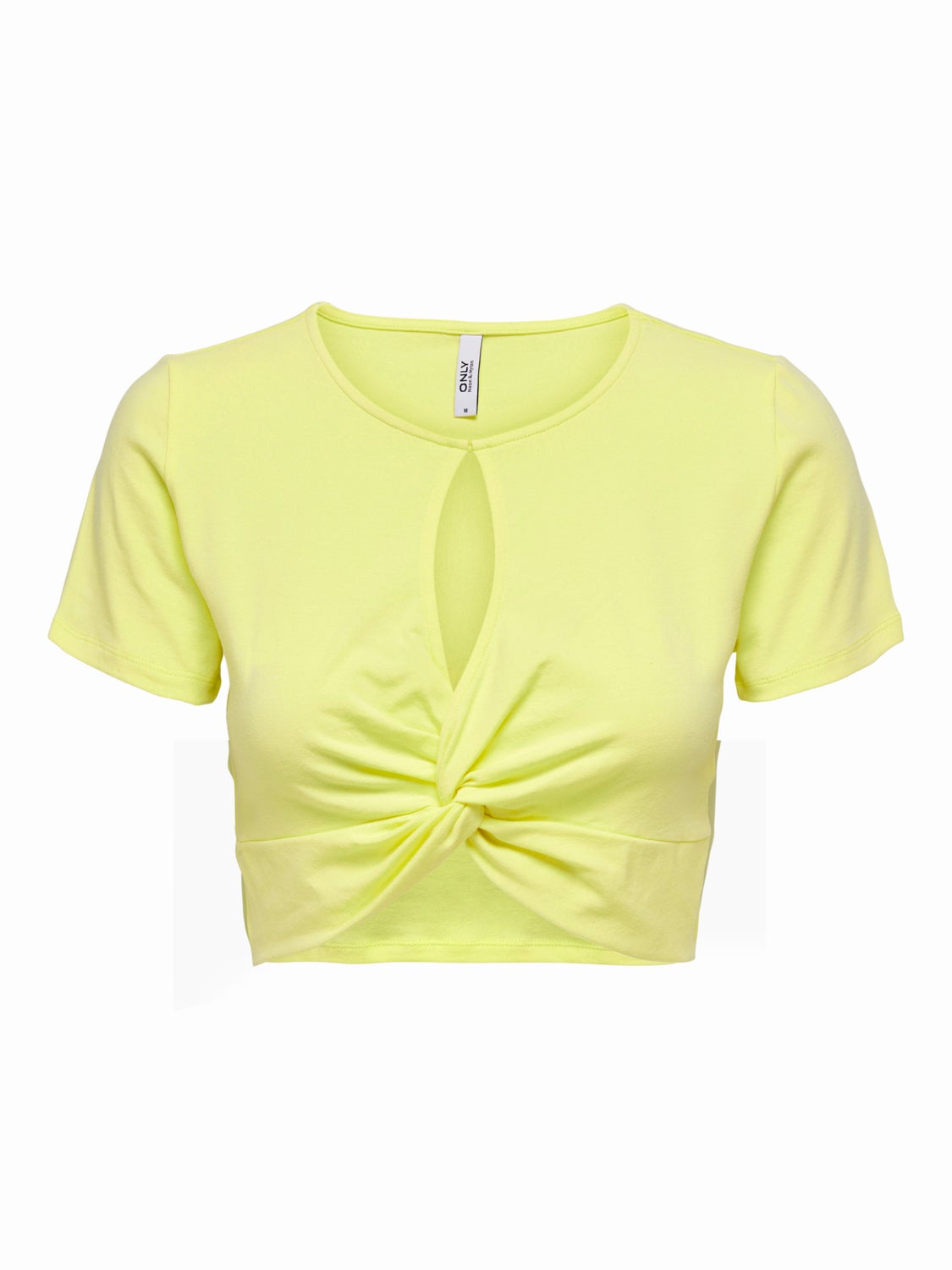 Cut out knot Short Sleeved Top