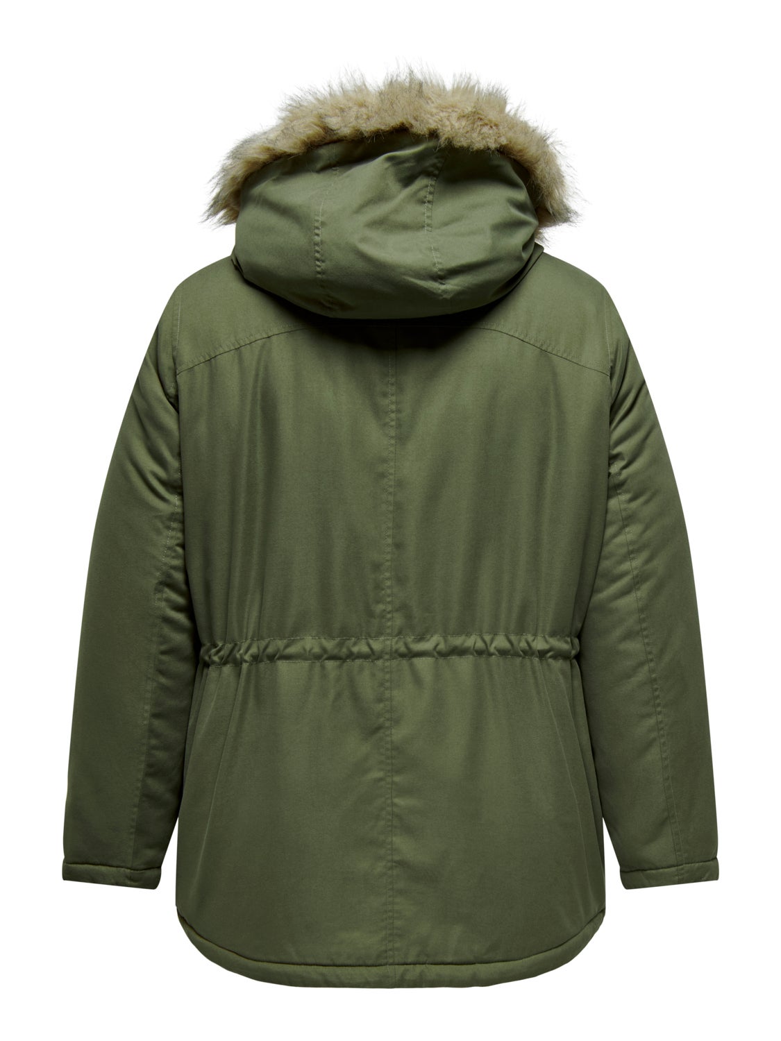 Curvy parka jacket