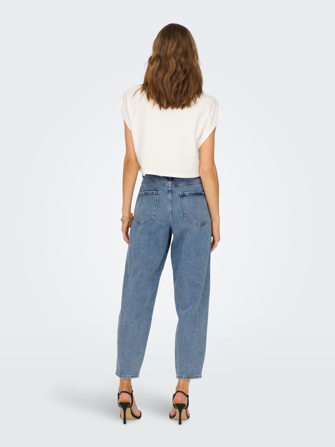 ONLVerna bomb balloon high waisted jeans