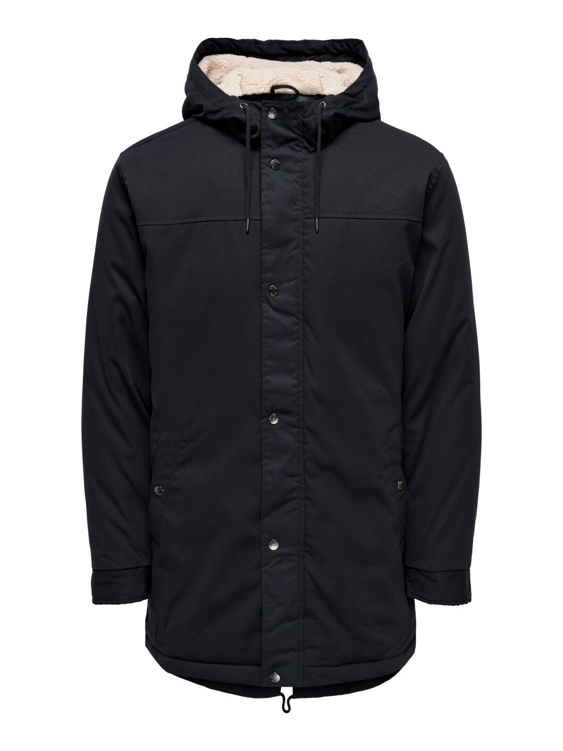 Hooded parka jacket