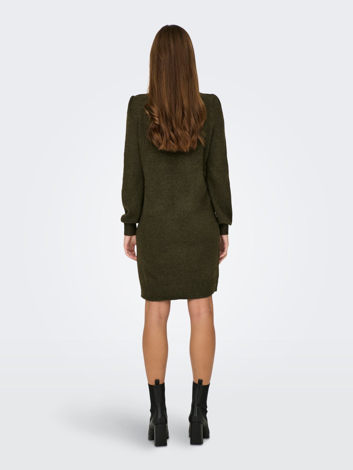 High neck Knitted Dress