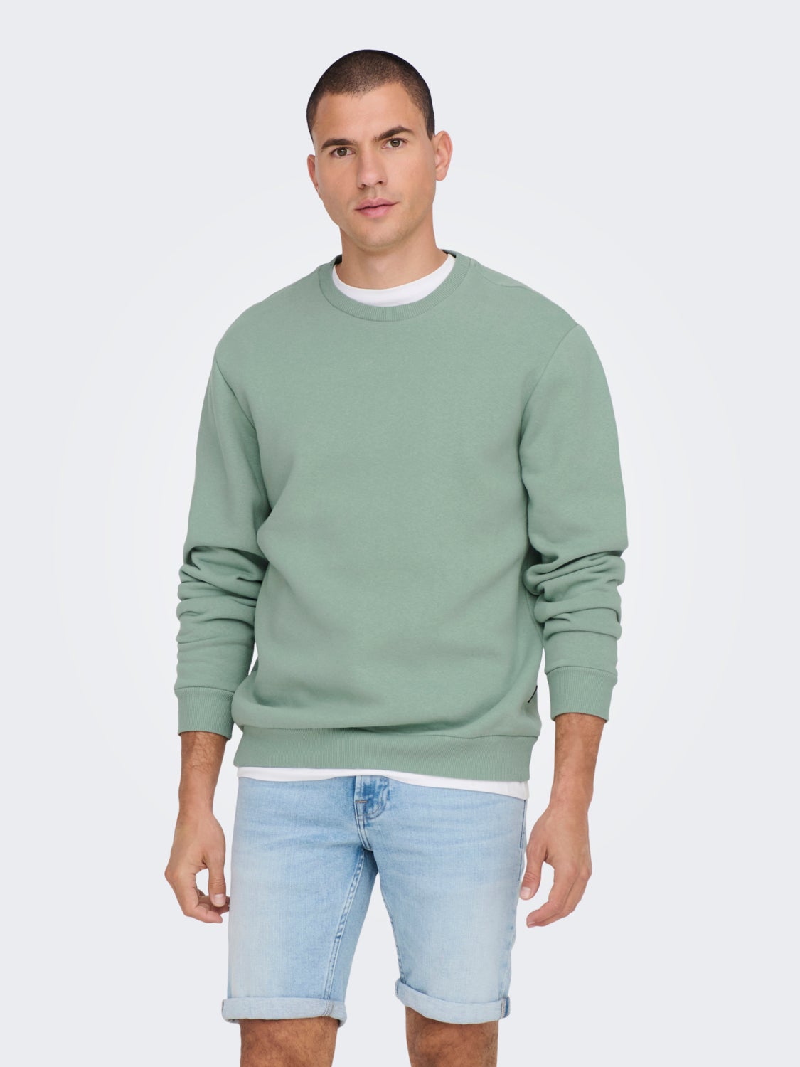 Regular Fit O-Neck Sweatshirt