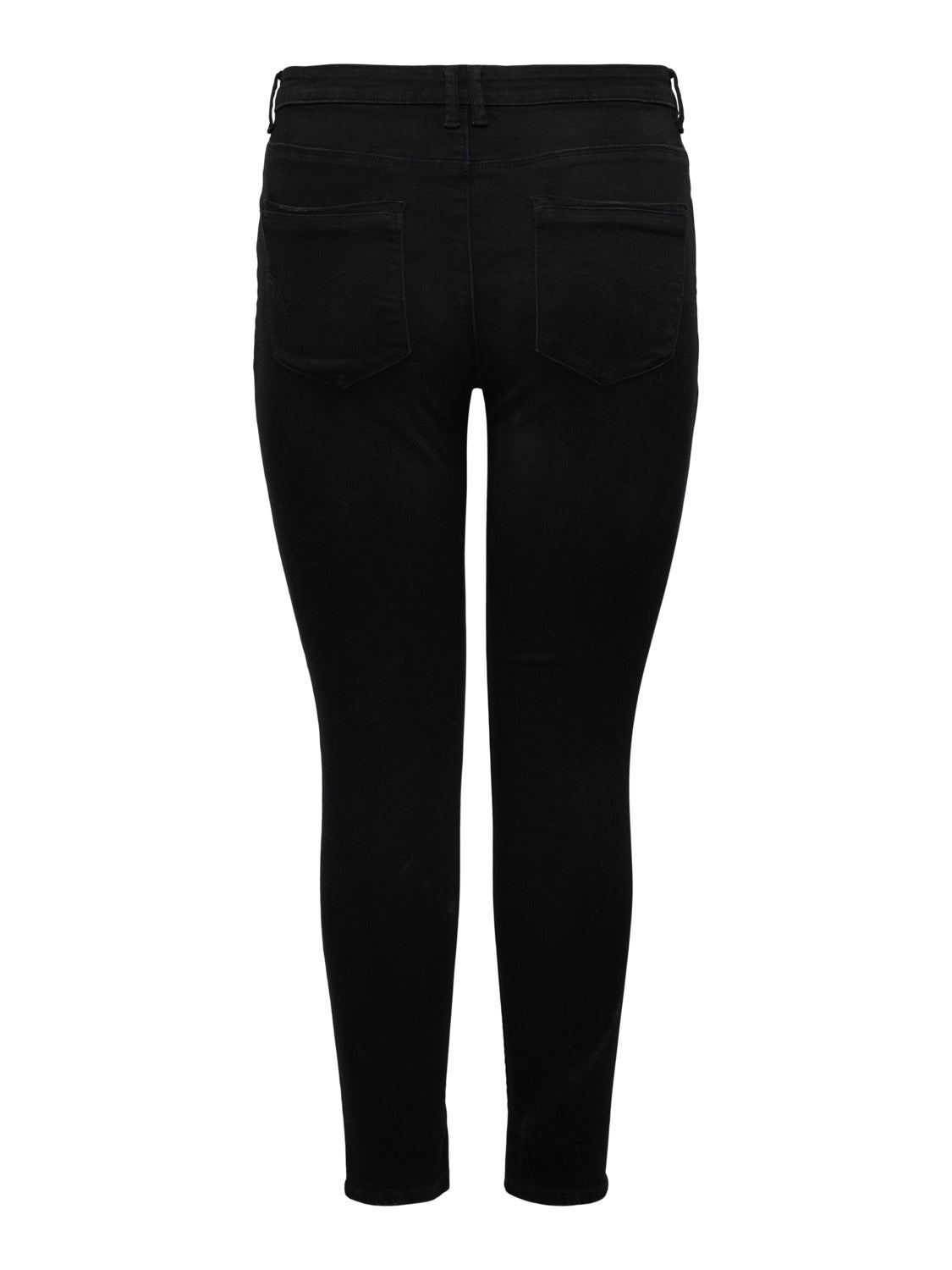 Curvy CARLaola Knee Cut high waisted skinny jeans