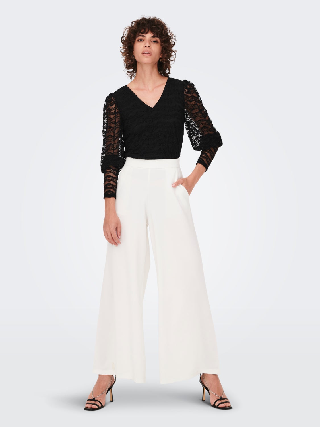 Lace Long Sleeved Top