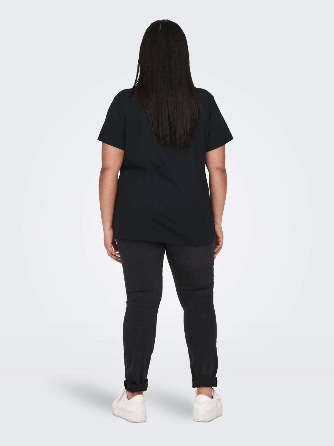 Curvy printed t-shirt