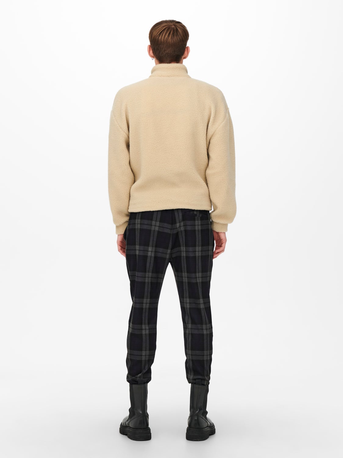 ONSLINUS CHECK PANT DT 5495