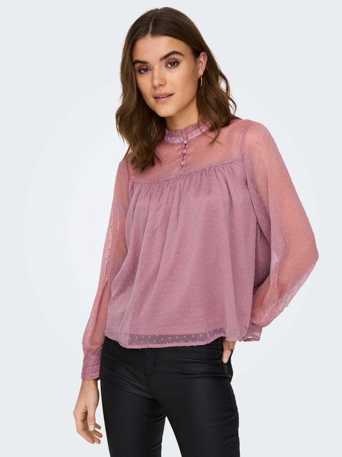 Long Sleeve Mesh top