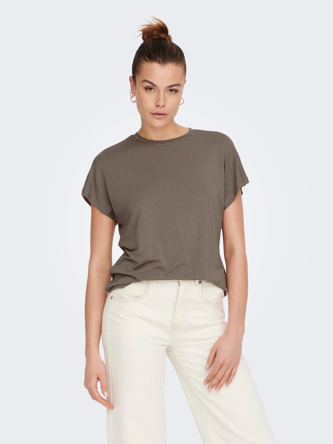 Solid colored T-shirt