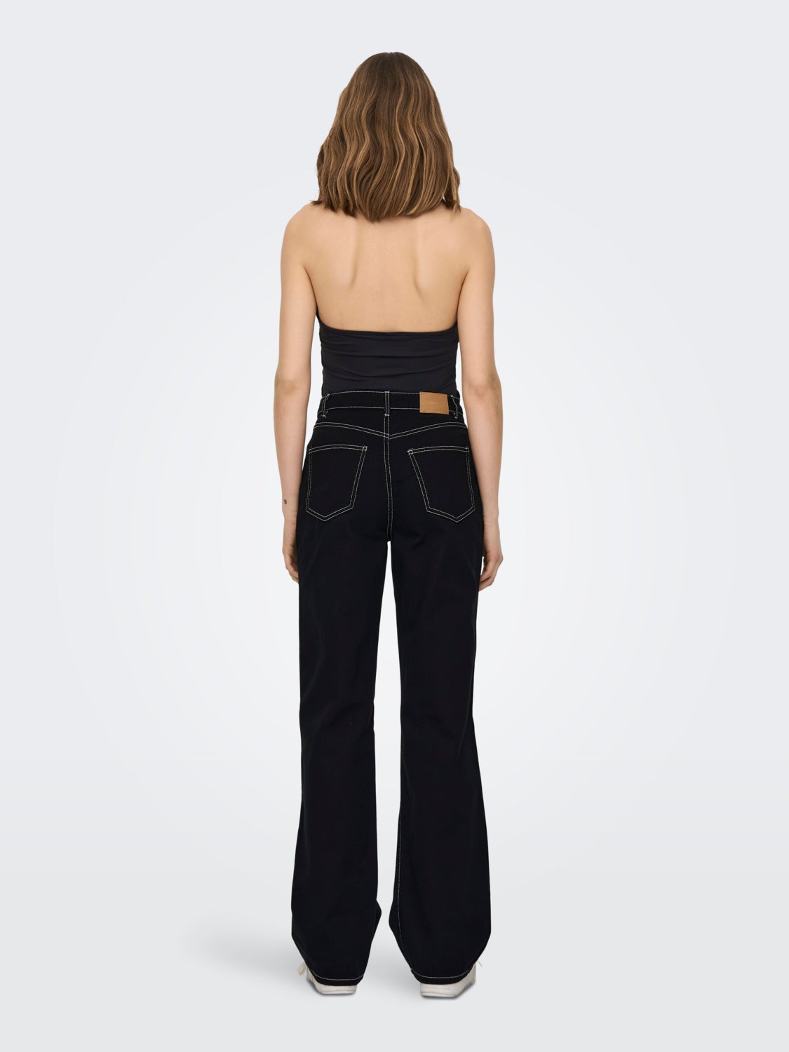 ONLJUICY-DARSY HW WIDE CONTRAST PANT