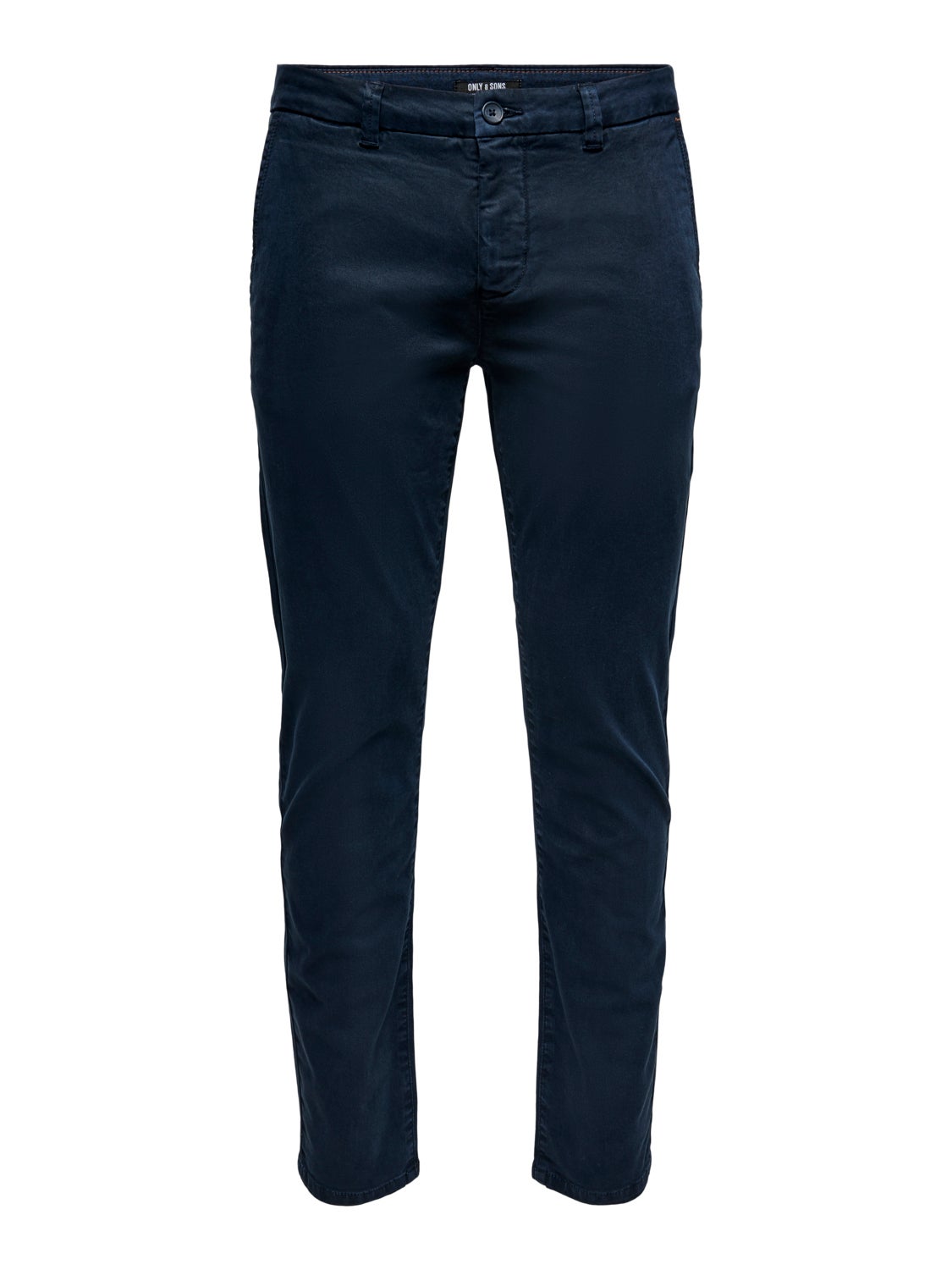 Slim fit twill chinos