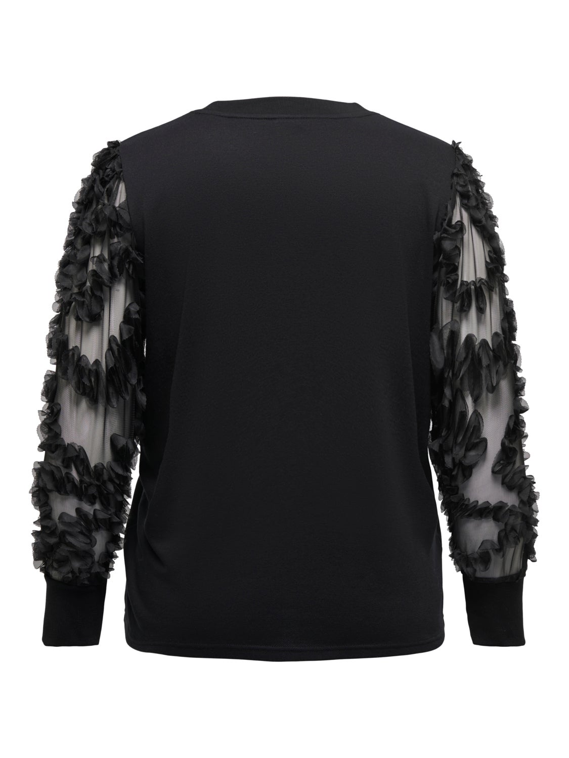 Curvy o-neck sweatshirt