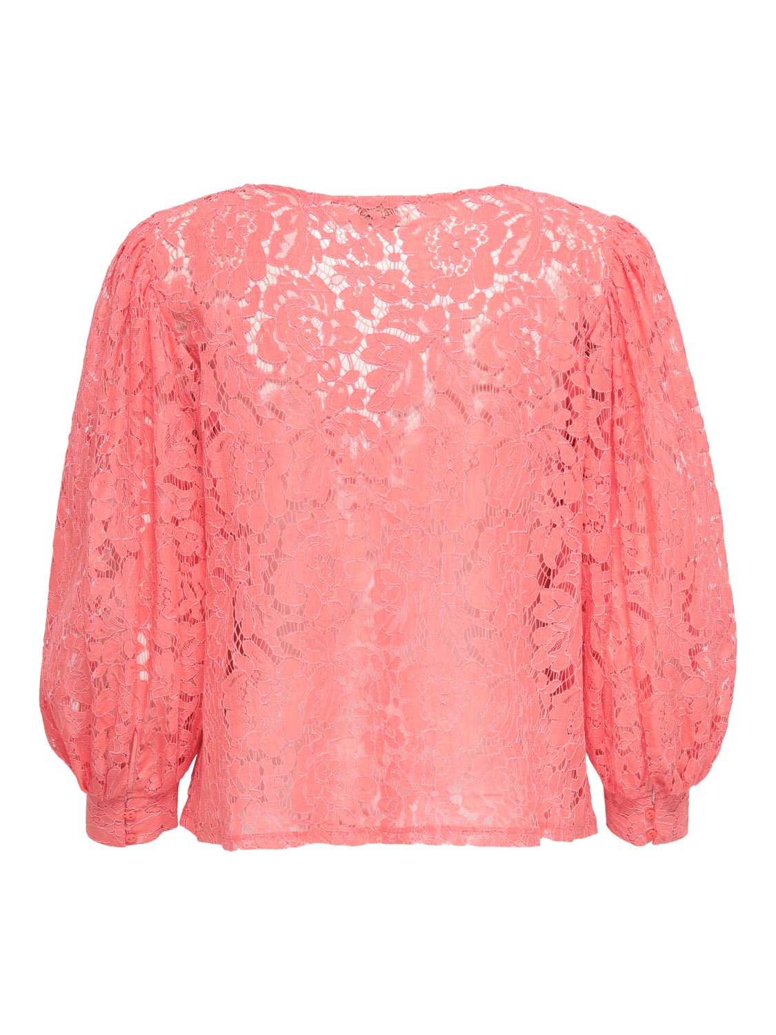 Regular Fit V-Neck Volume sleeves Top