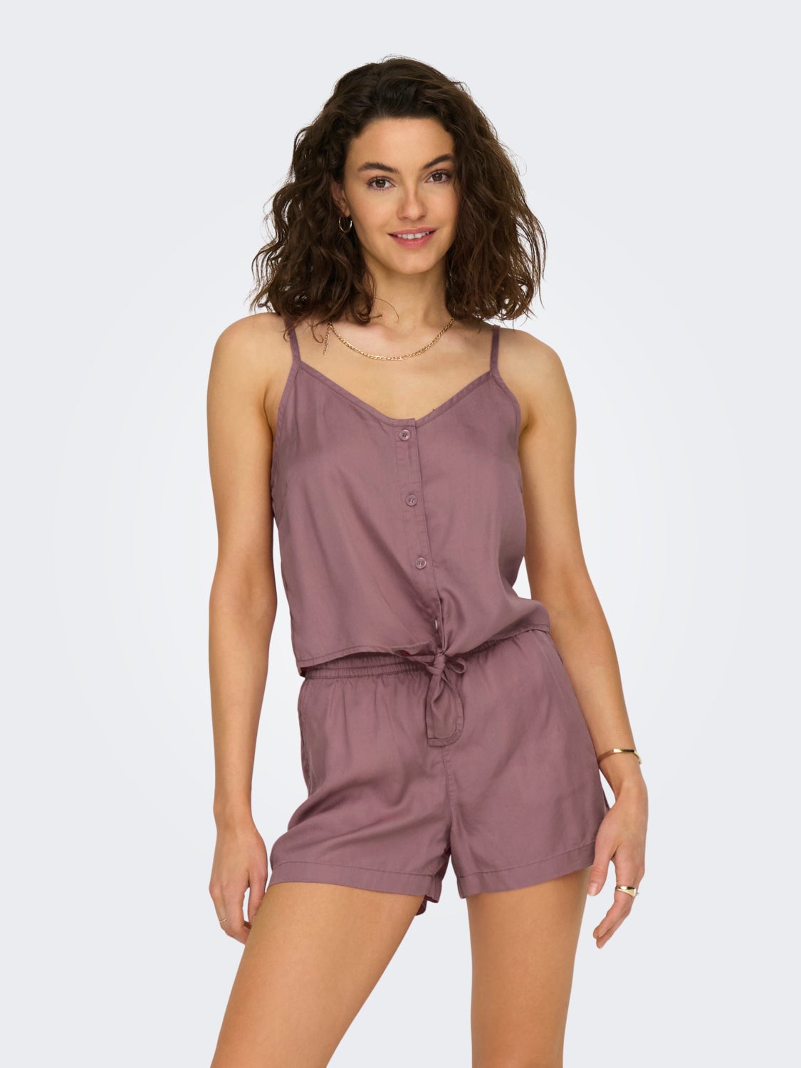 Tie knot singlet top