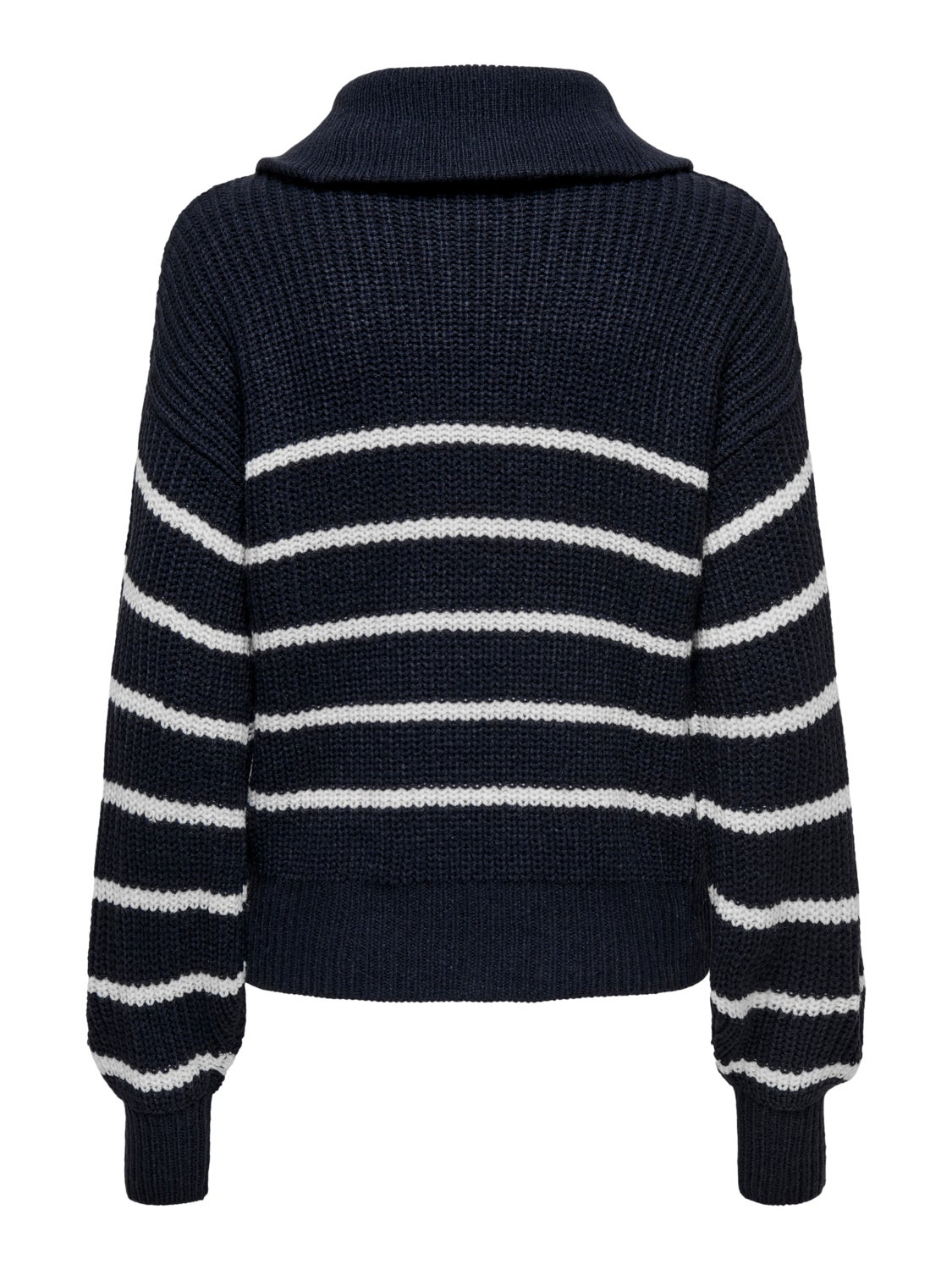 High neck knitted pullover