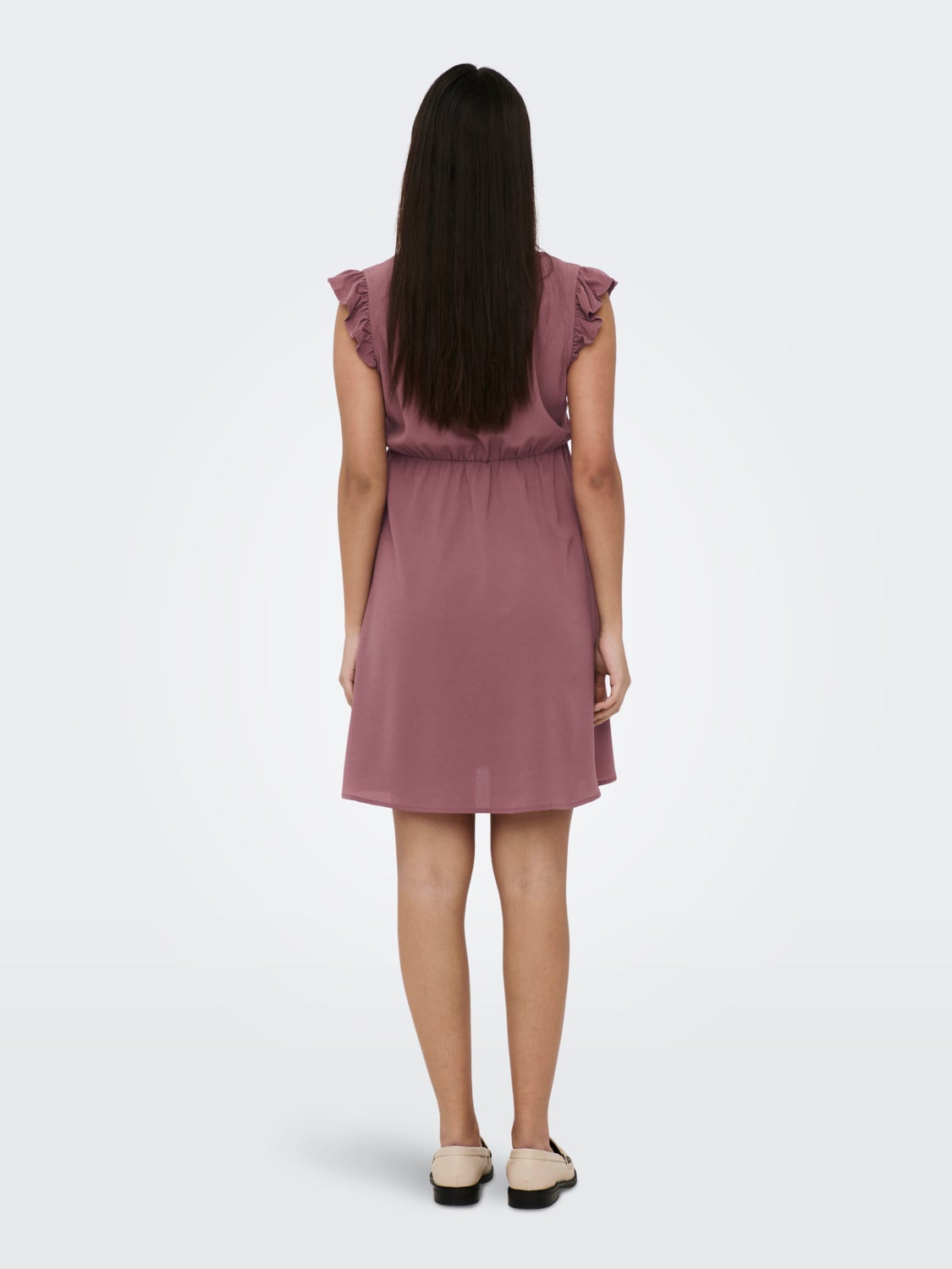 Regular Fit V-Neck Short dress