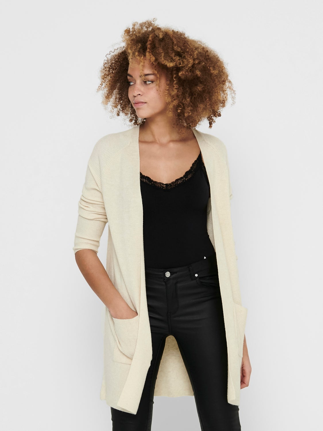 Long Knitted Cardigan