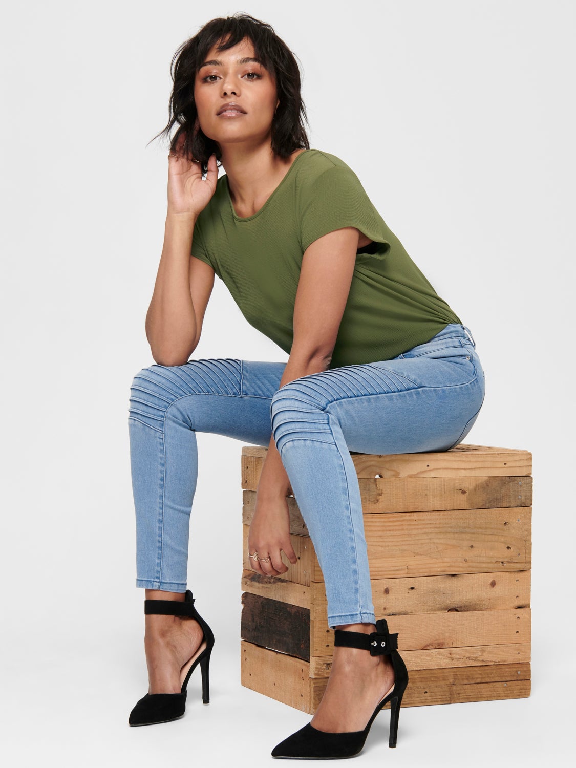 Loose Short Sleeved Top