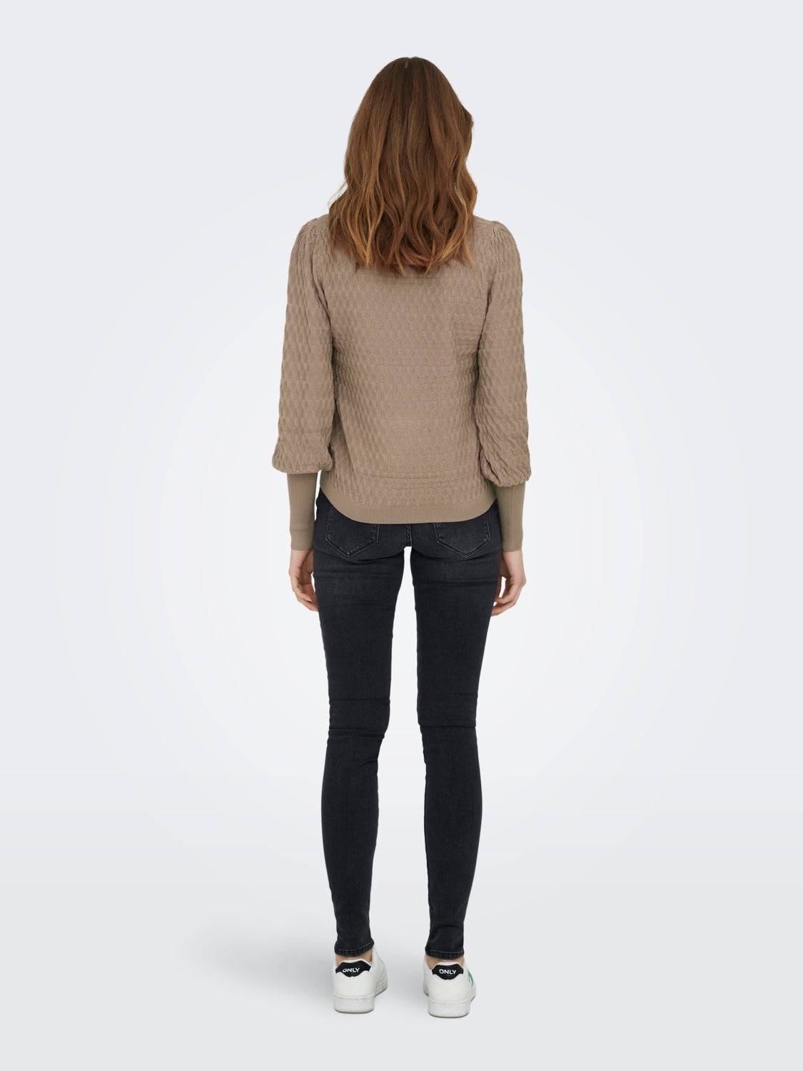 Structured Knitted Pullover