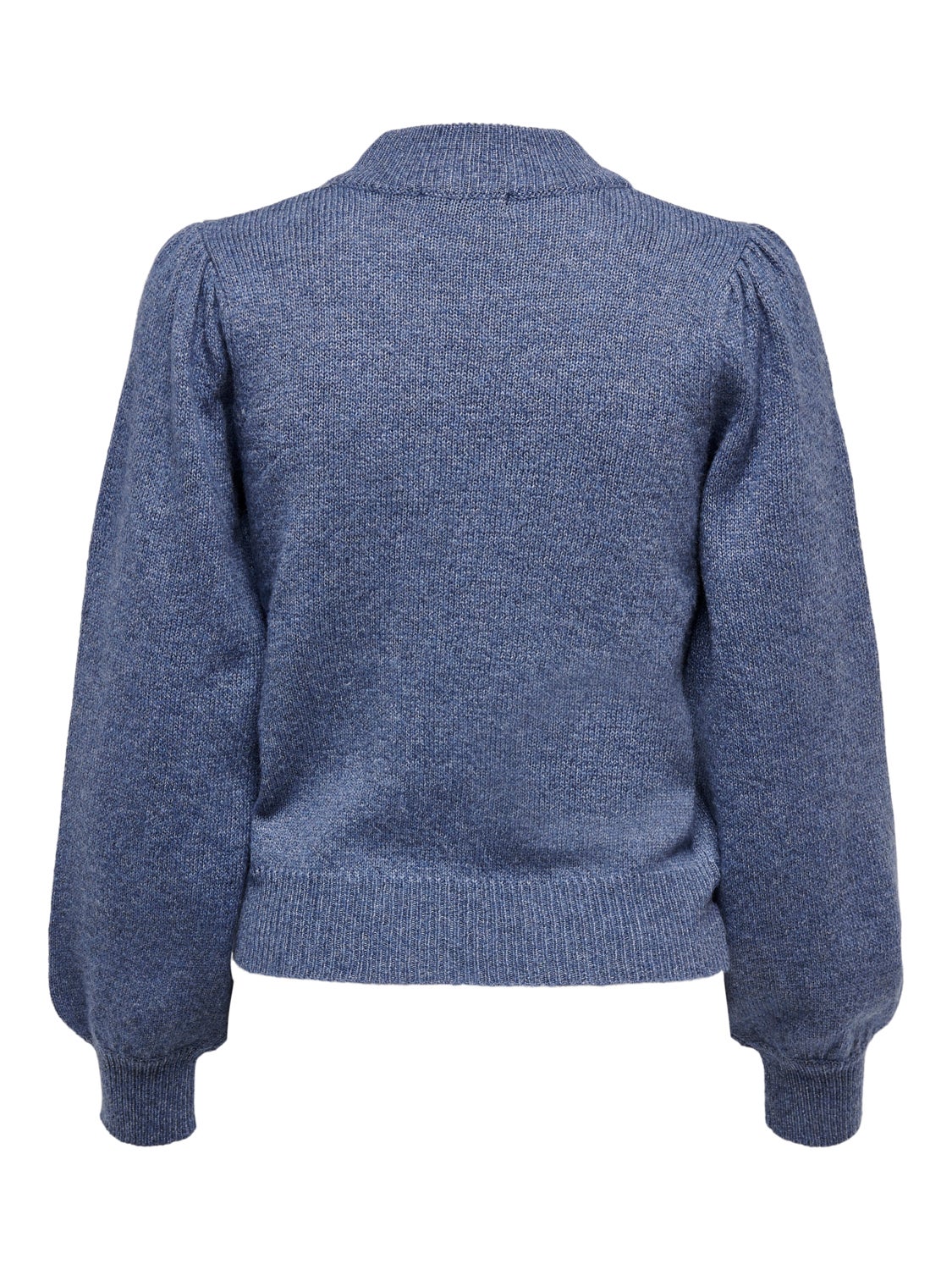 High neck knitted pullover