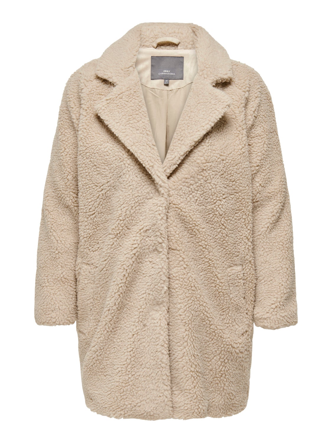 Curvy teddy coat
