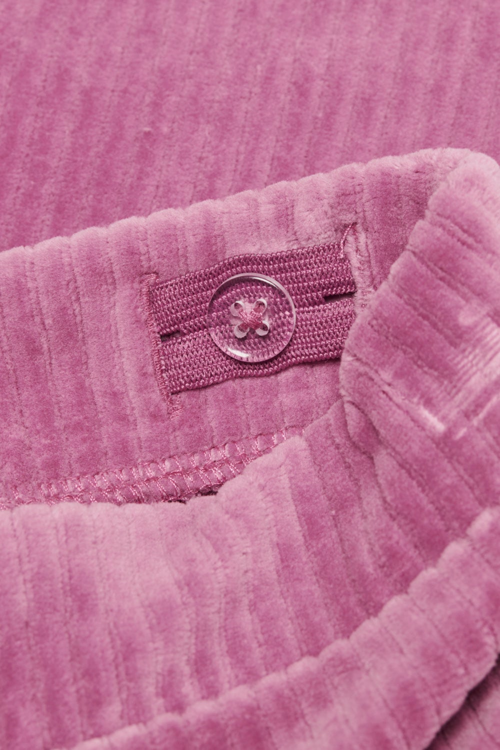 Mini velvet trousers