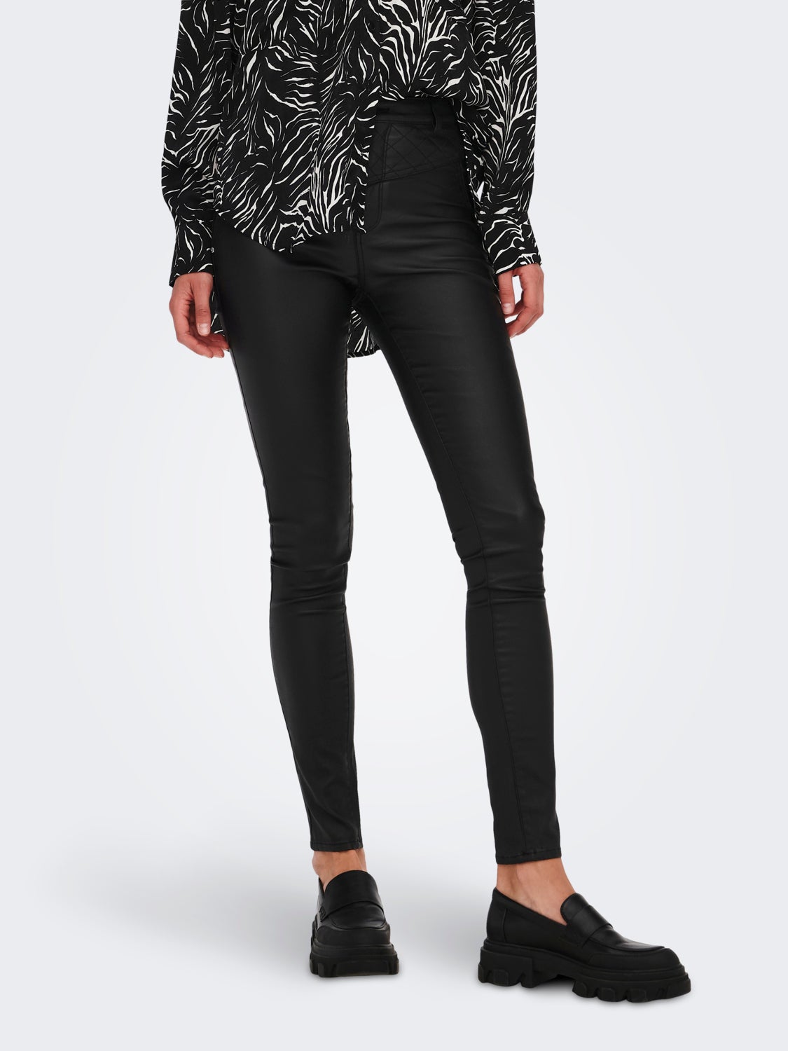 ONLPAOLA-NYA HW SK LANK QUILT COATED PNT