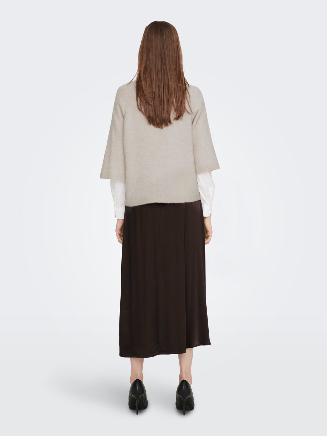 High neck Knitted Pullover