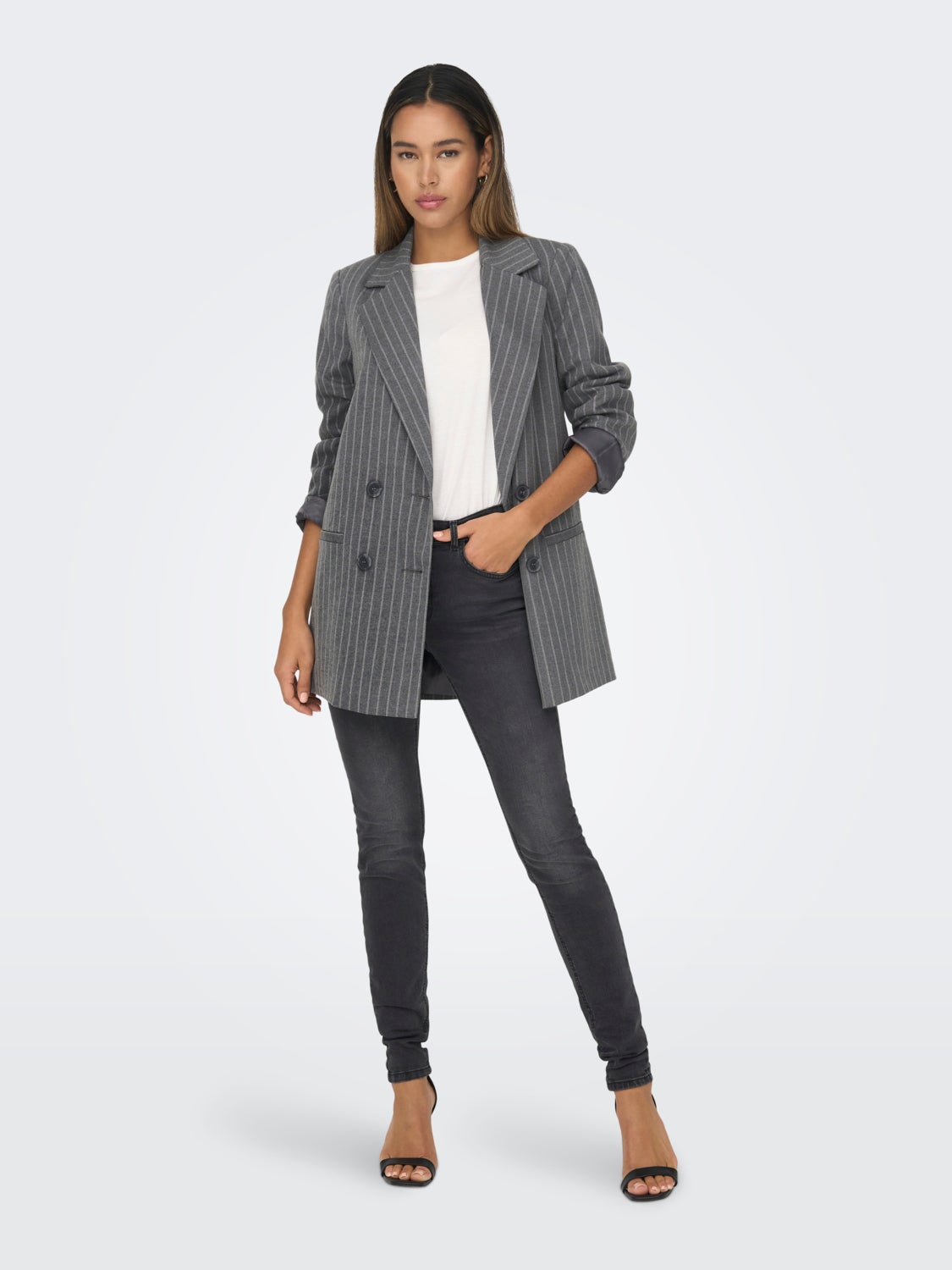 Loose Fit Reverse Blazer