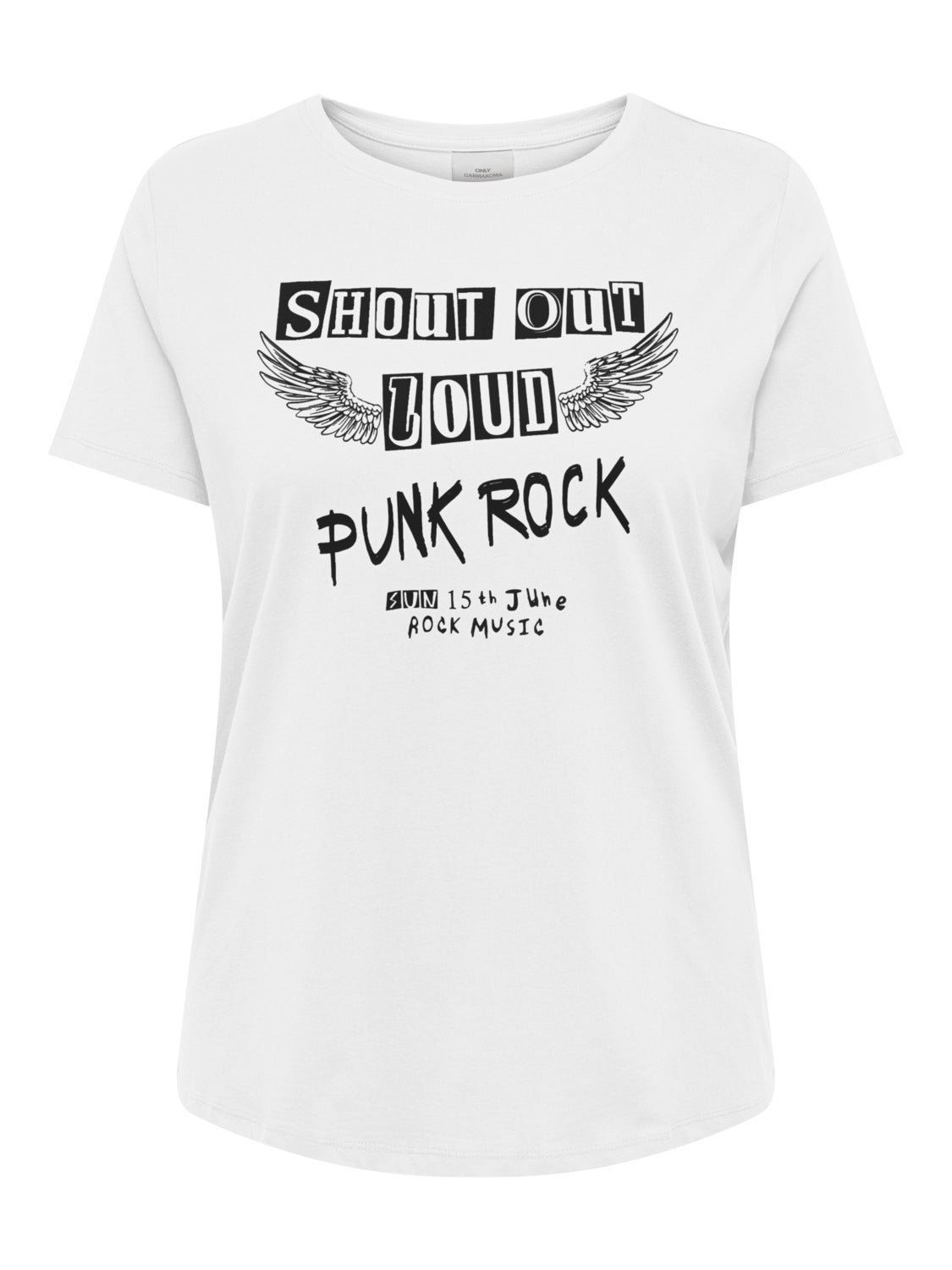 Curvy printed t-shirt