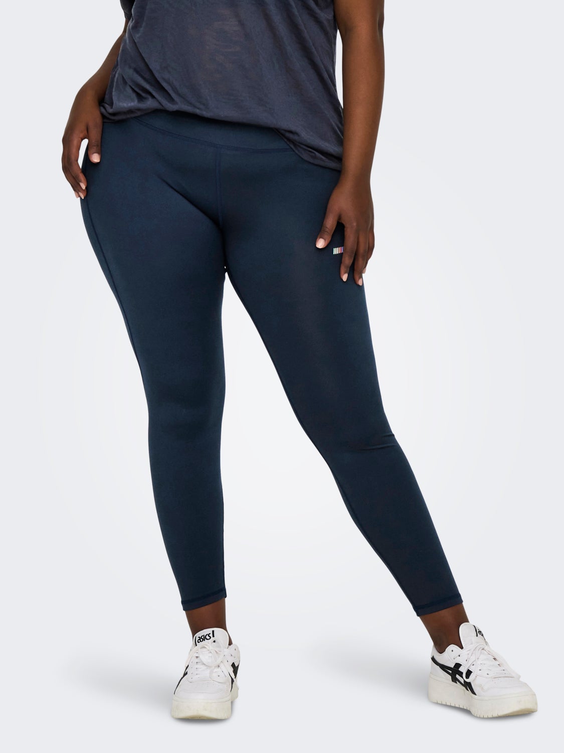 Curvy Sport tights with high waist