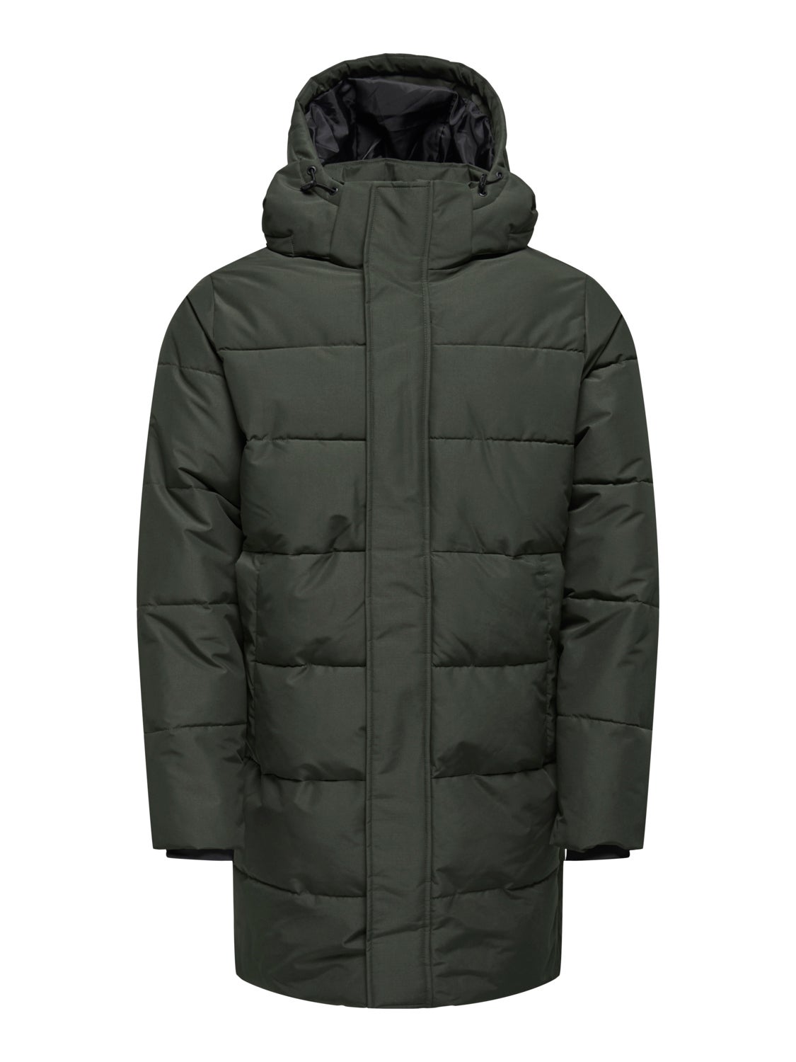 Jacket with detachable hood