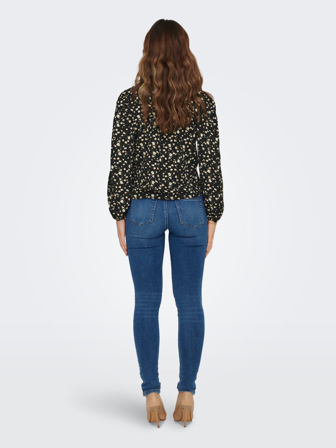 Regular fit puff sleeves shirt