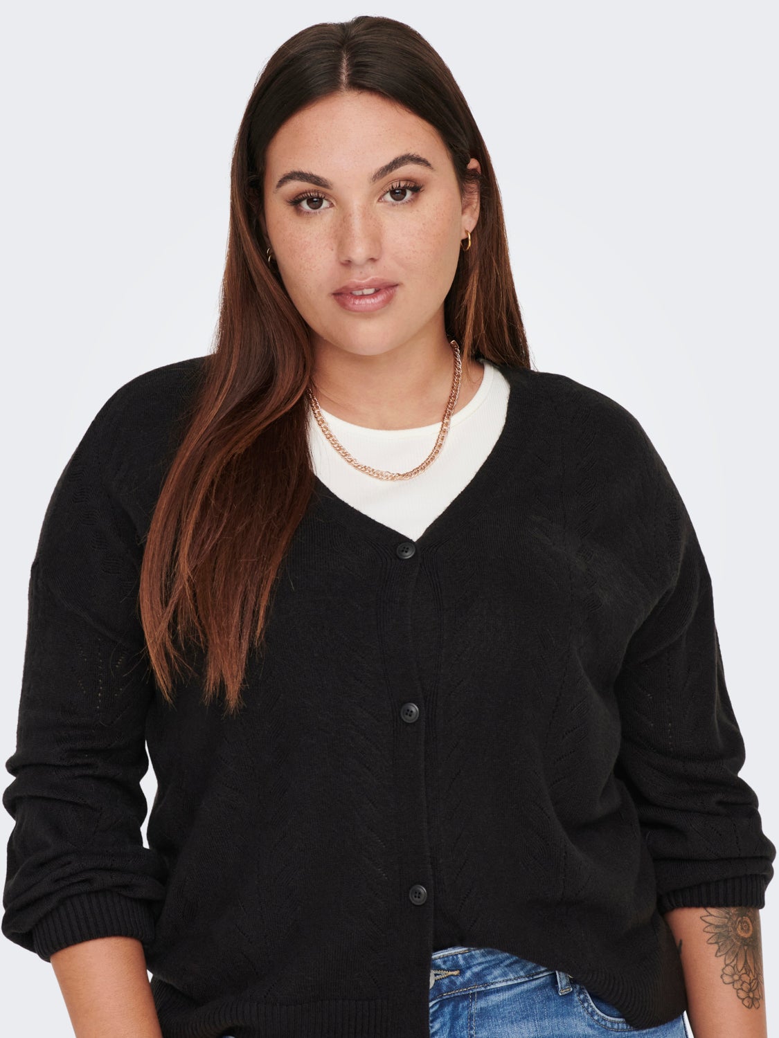 Curvy Knitted cardigan