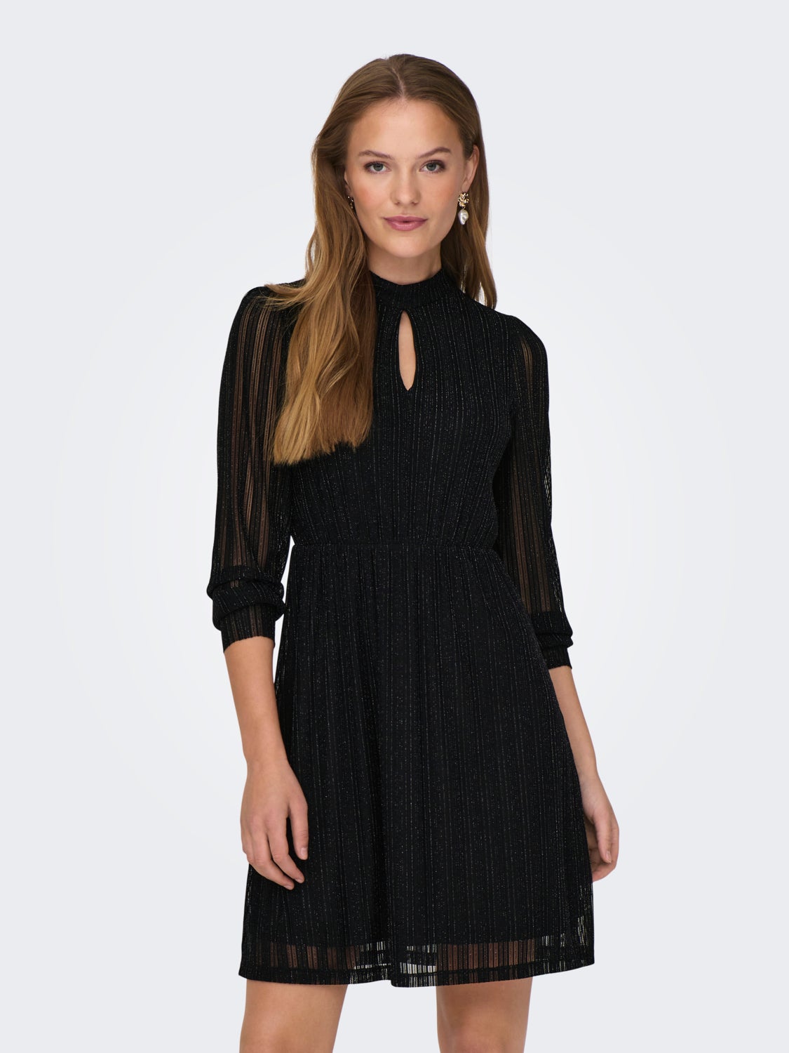 Long sleeve mini dress