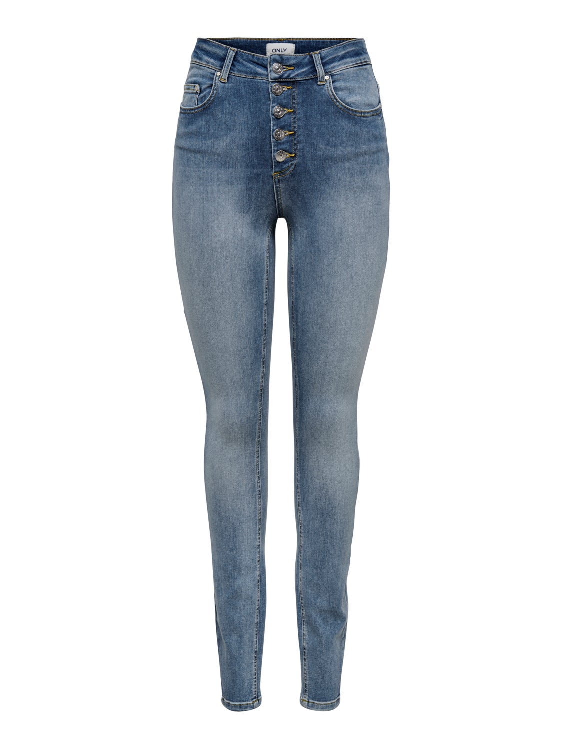 ONLBlush life hw button skinny jeans