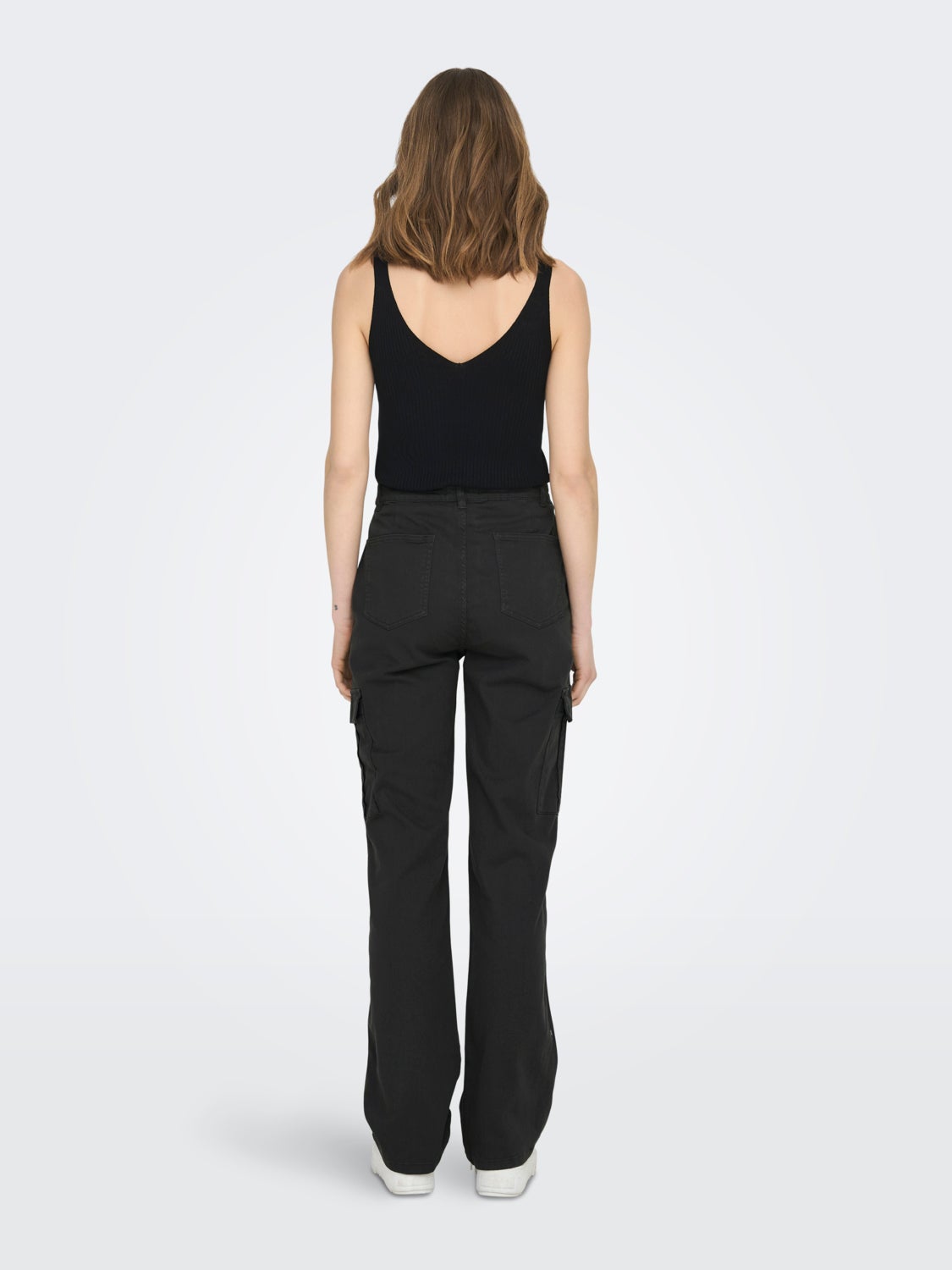 Straight Fit Cargo Trousers