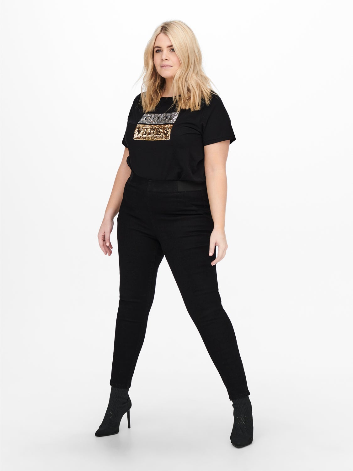 Curvy CARSally highwaisted Skinny fit jeans